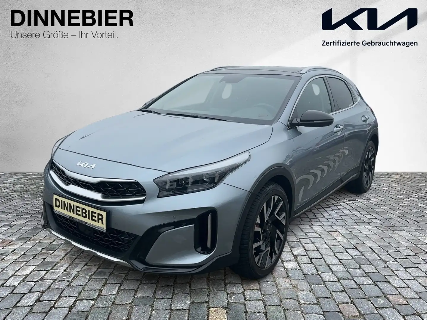 Kia XCeed 1.5T Platinum Glasdach+LED+Kamera+Navi Silber - 2