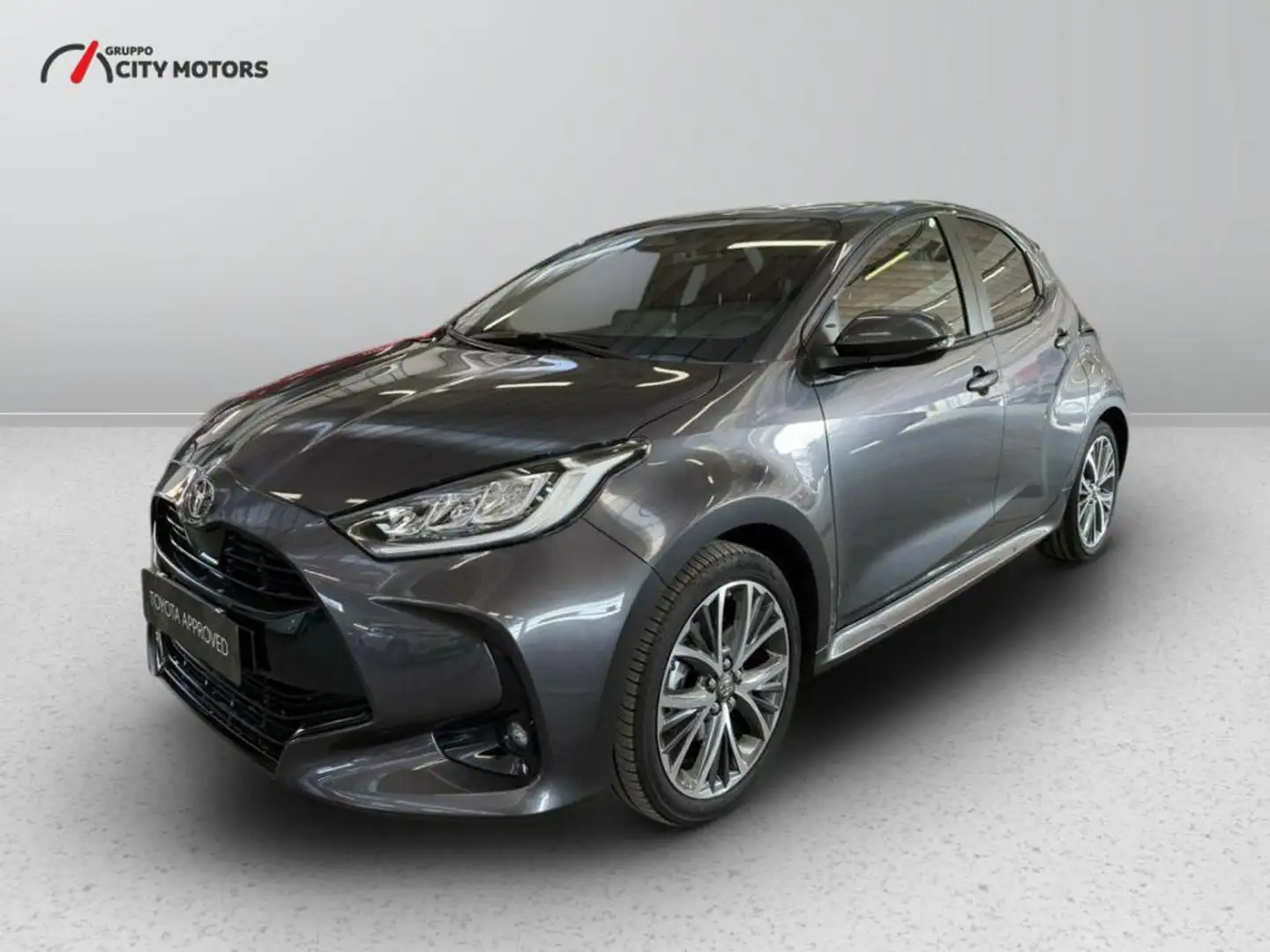 Toyota Yaris 1.5h 130 Lounge Grigio - 1