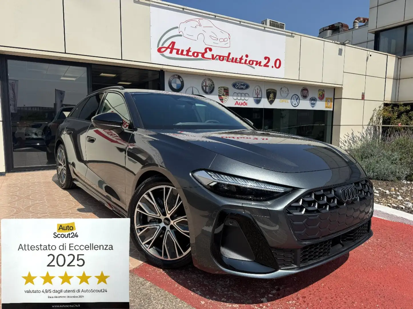Audi A5 Avant 2.0 tdi mhev+ S line edition 204cv s-tronic Grau - 1