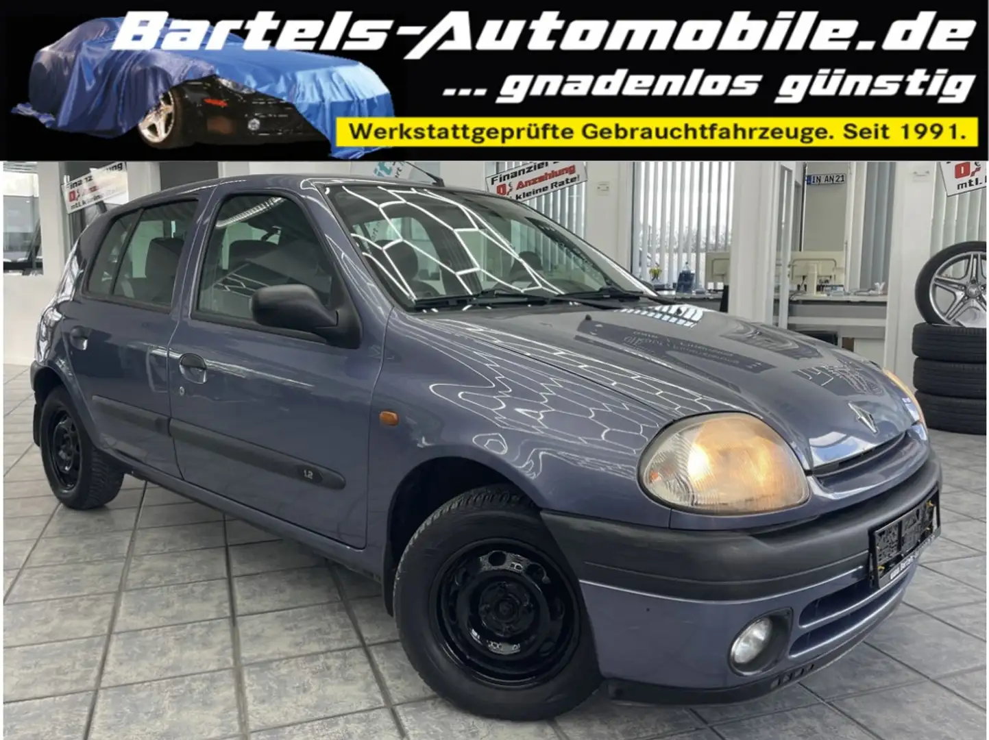 Renault Clio 1.2 RT Klima, HU NEU, Klima, Allwetter Albastru - 1