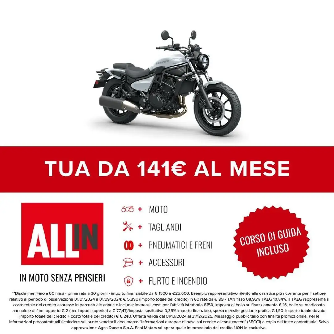 Kawasaki Eliminator 500 2025 Bianco - 2