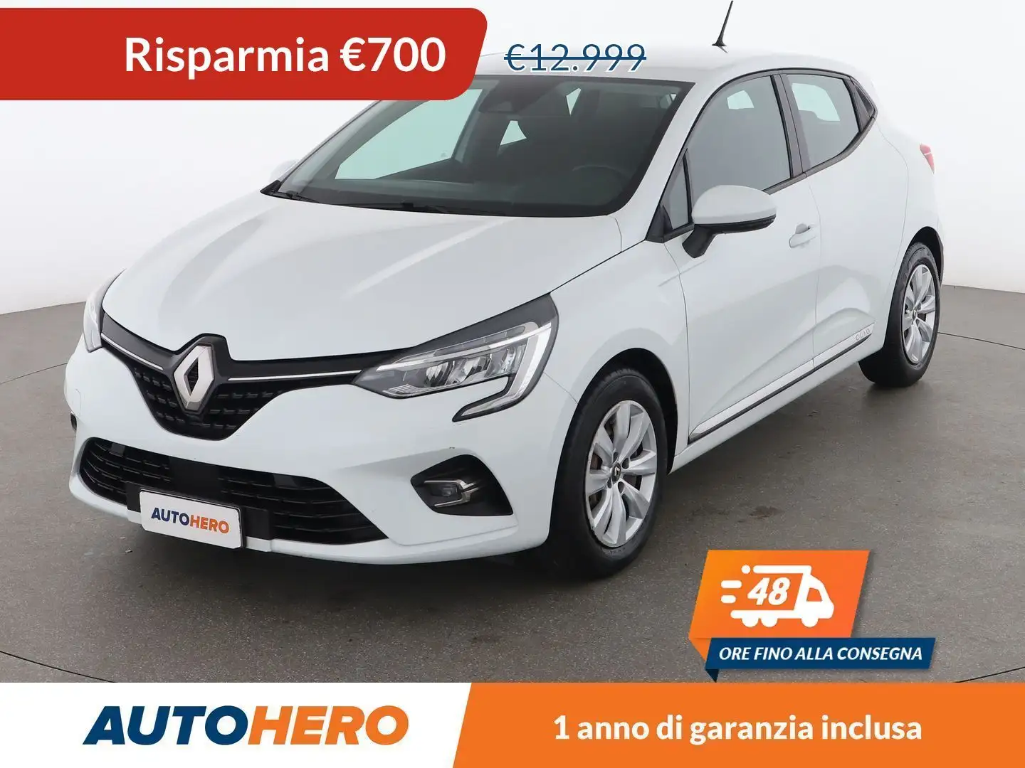 Renault Clio 1.5 BLUE dCi Zen 85 CV Bianco - 1
