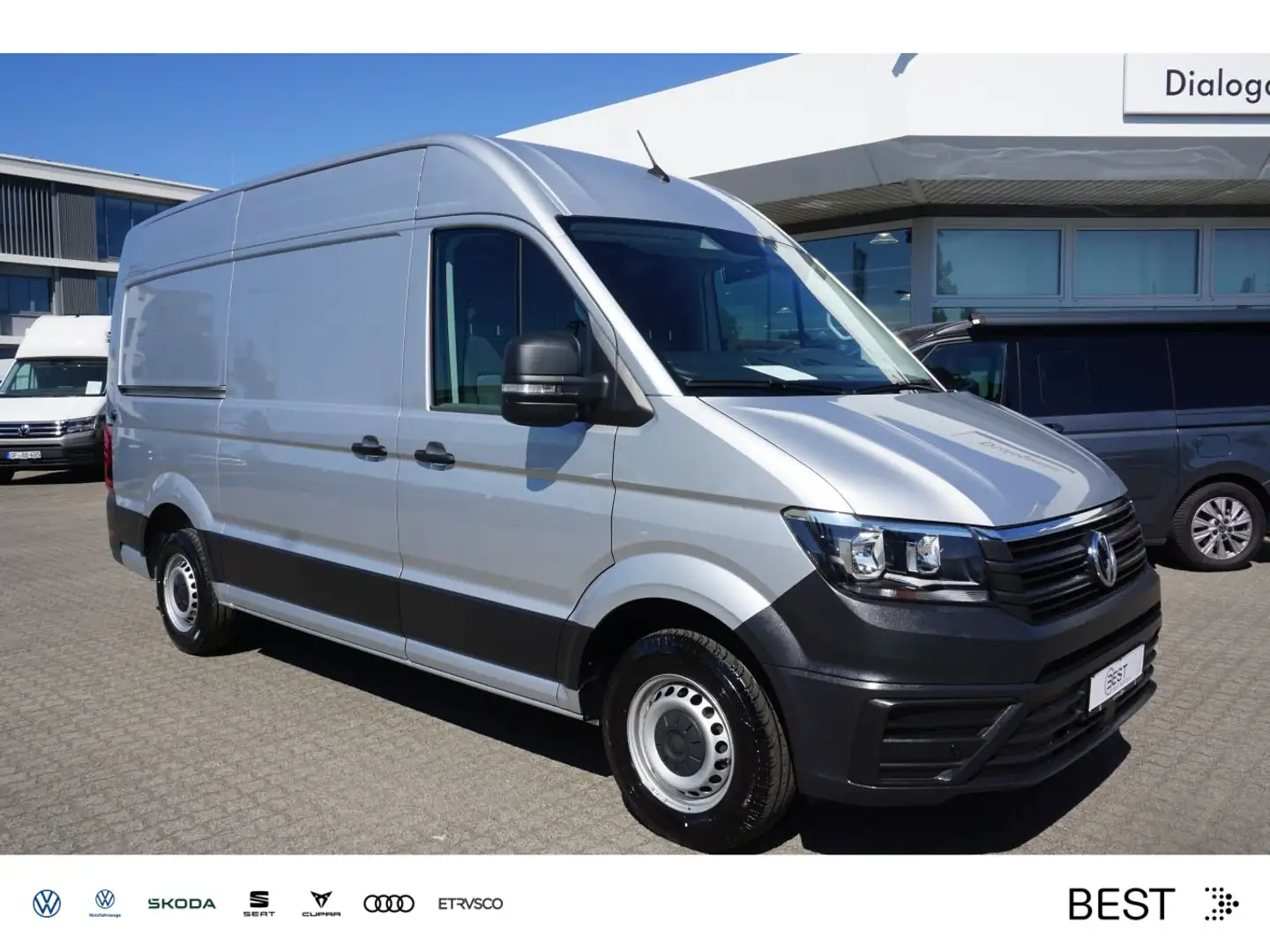 Volkswagen Crafter Kasten 2.0 TDI *NAVI*PDC*KLIMA* Silber - 1