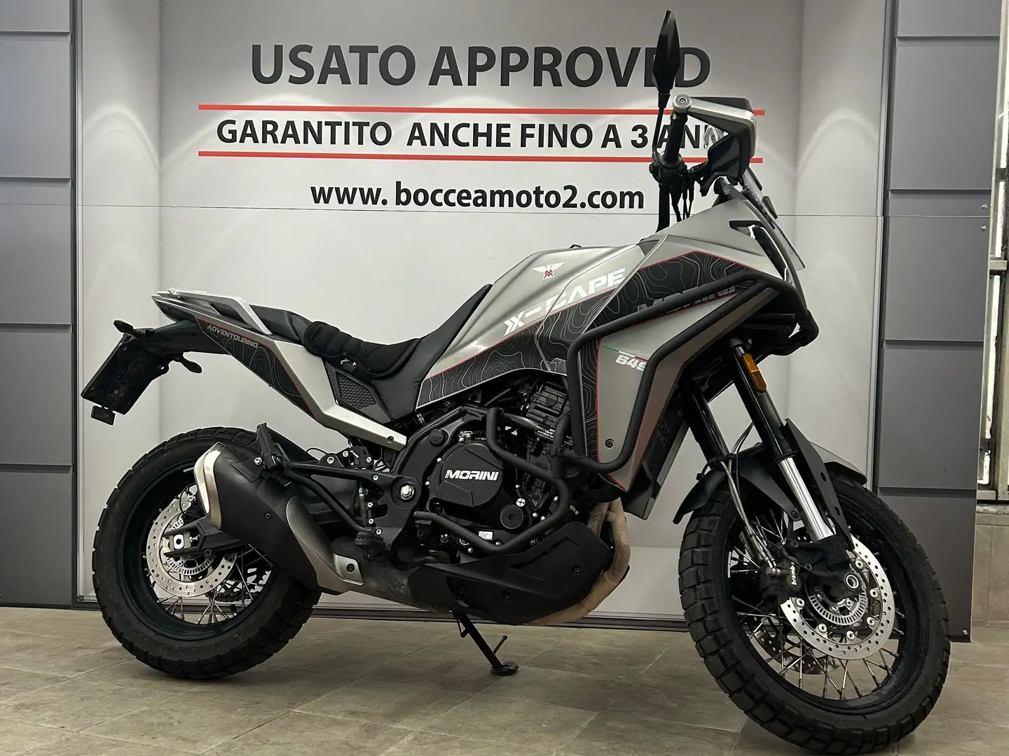 Moto Morini X-Cape 650 Šedá - 1