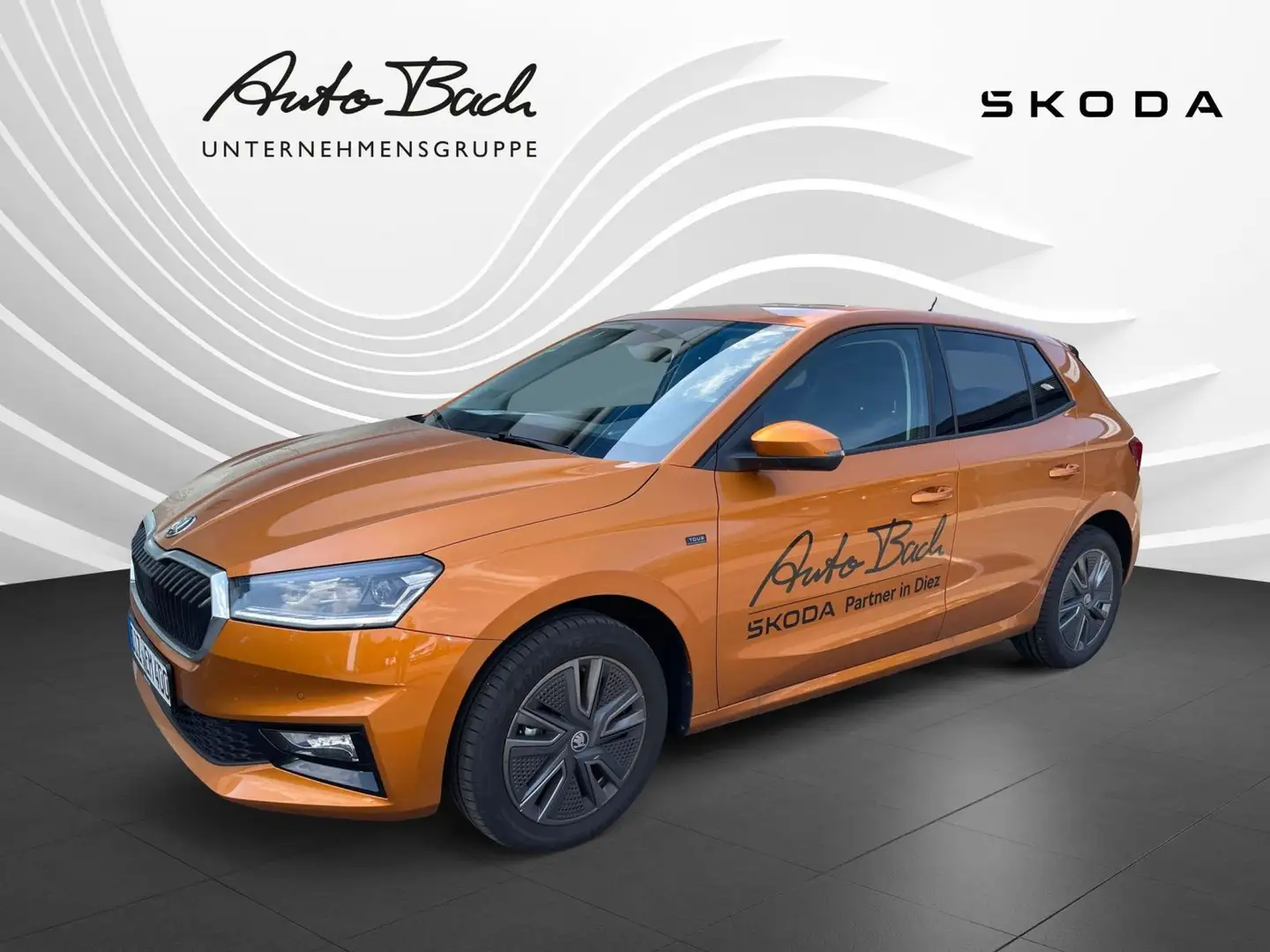 Skoda Fabia 1.0 TSI Tour LED GRA EPH DAB Orange - 1