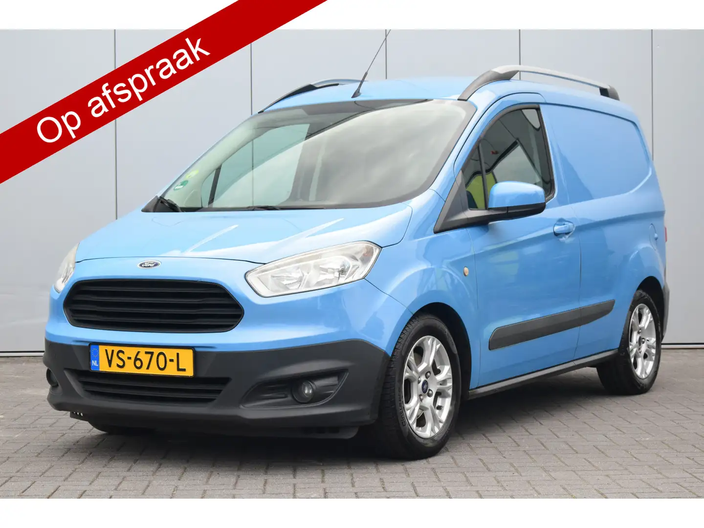 Ford Transit Courier 1.5 TDCI Trend Airco Cruise Dakreling Pdc 132dkm! Blau - 1