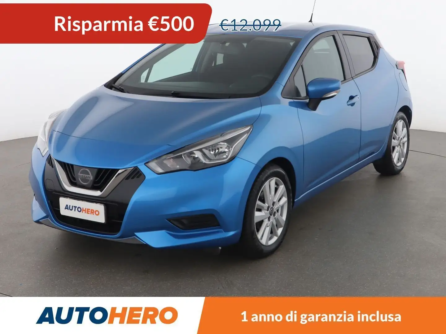 Nissan Micra 1.0 IG-T Acenta Blu/Azzurro - 1
