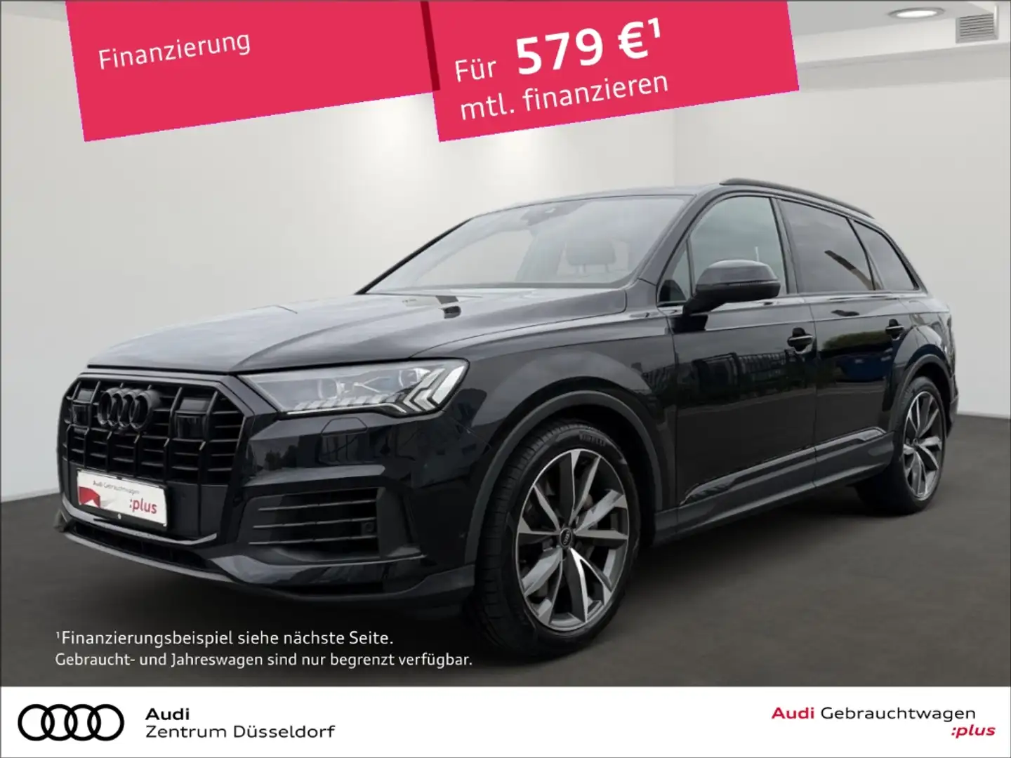 Audi Q7 55 TFSI e quattro HUD B&O KAMERA AHK ACC Nero - 1