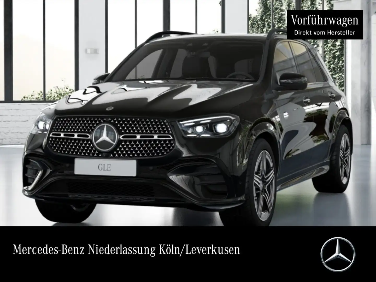 Mercedes-Benz GLE 450 4M AMG+NIGHT+PANO+360+AHK+MULTIBEAM+HUD+9G Schwarz - 1
