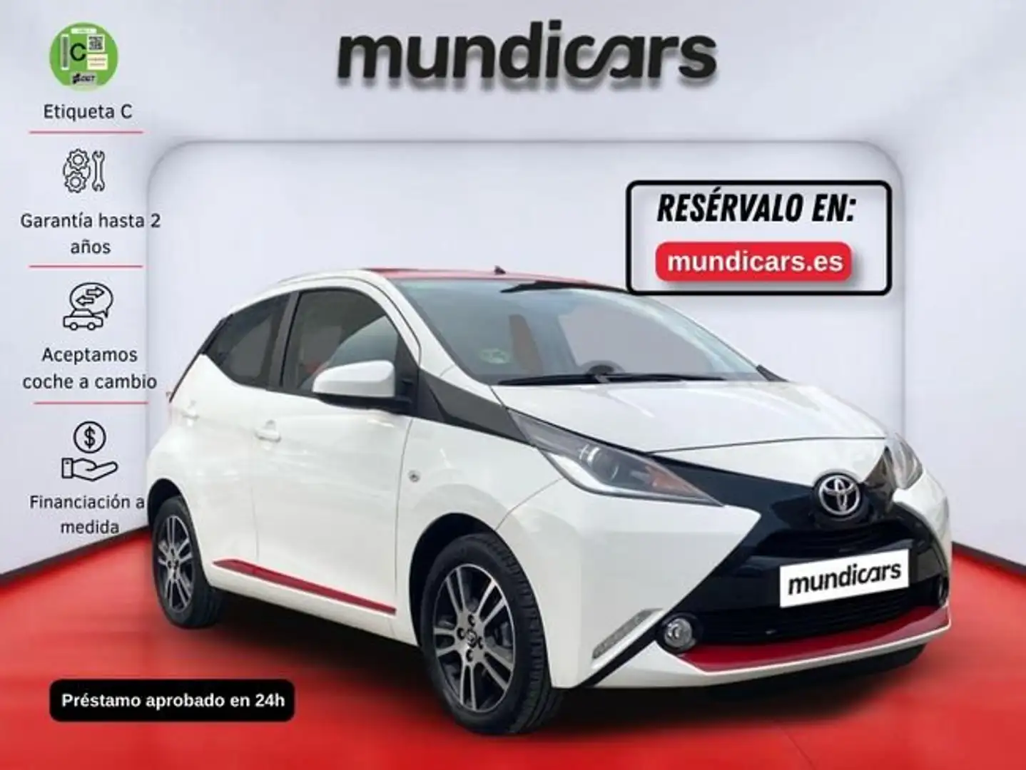 Toyota Aygo 70 x-cite Blanco - 1