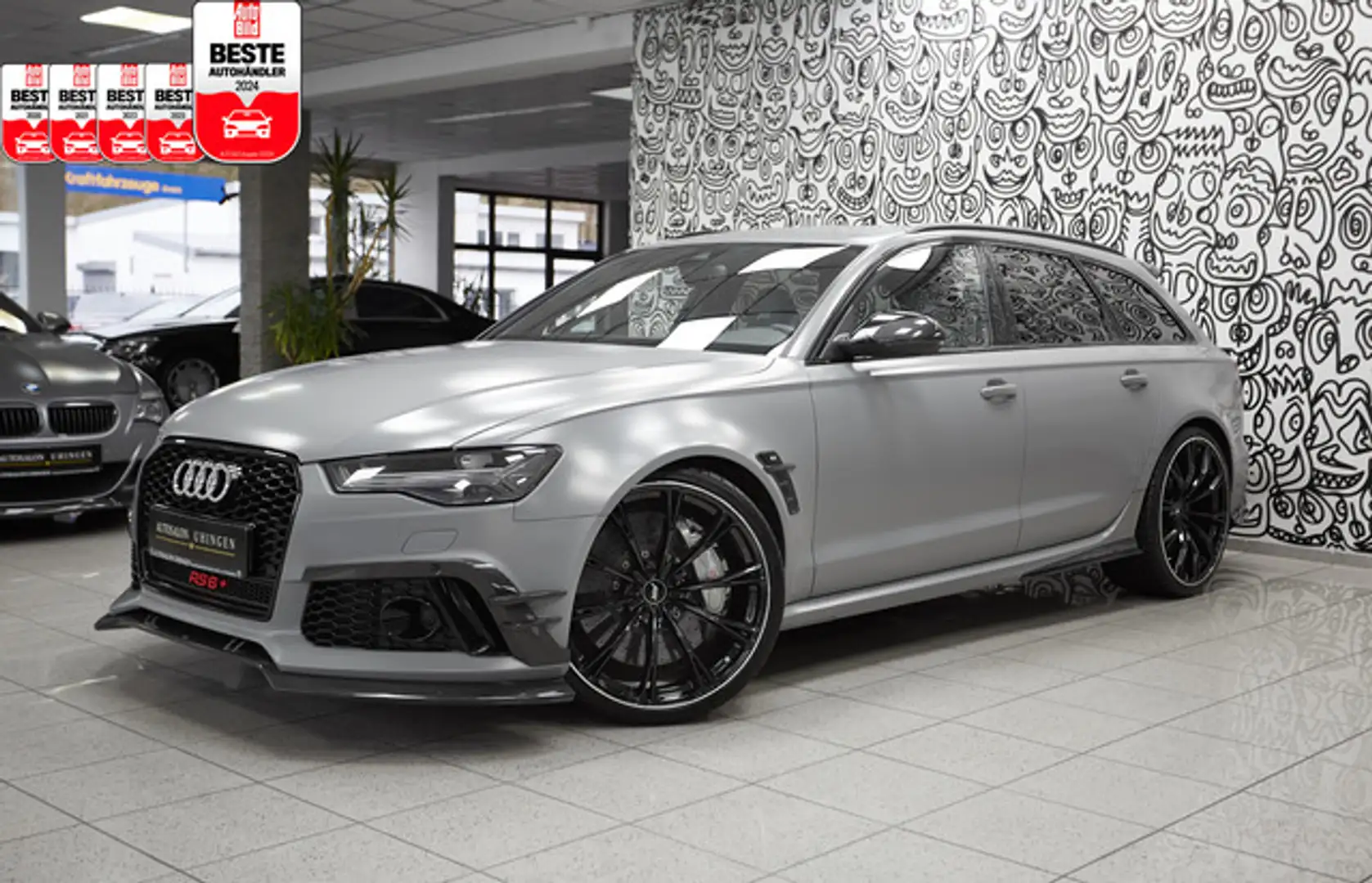 Audi RS6 RS6+ ABT*1 OF 50*PERFORMANCE*LIMITIERT*VOLL* Audi siva - 1