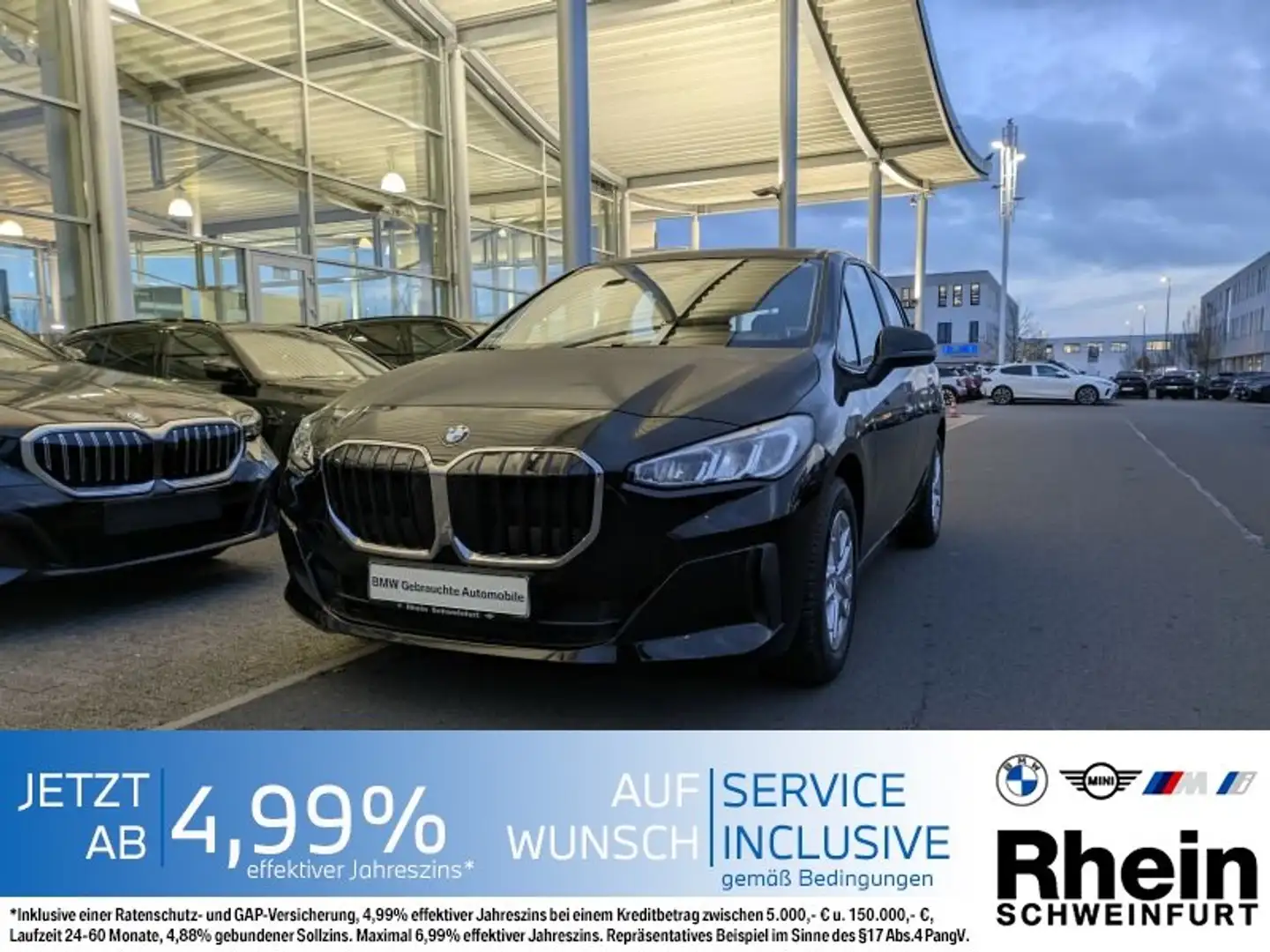 BMW 218 i Active Tourer *AKTIONSPREIS* Noir - 1