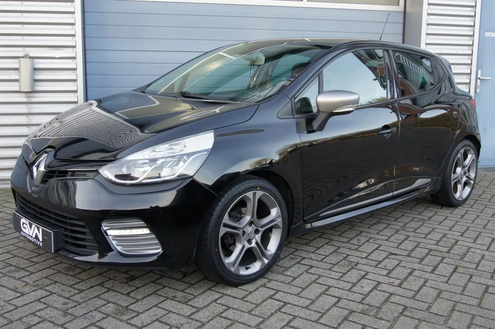 Renault Clio 1.2 TCE 120 EDC GT • 2014 • Leder GT • R-Link • 17 Zwart - 1