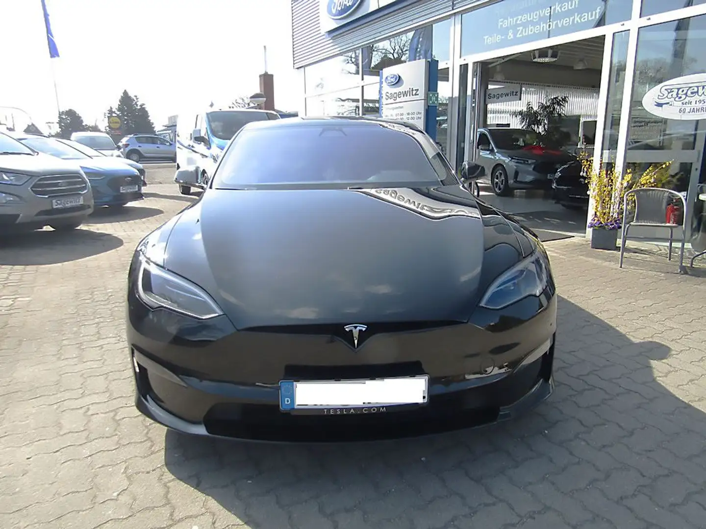 Tesla Model S Plaid ACC DAB Navi  S&WRäder Schwarz - 2