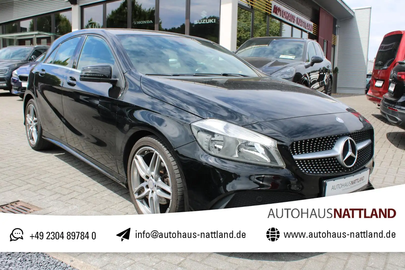 Mercedes-Benz A 180 AMG Sport Navi RFK 18" Sitzhz. Negro - 1