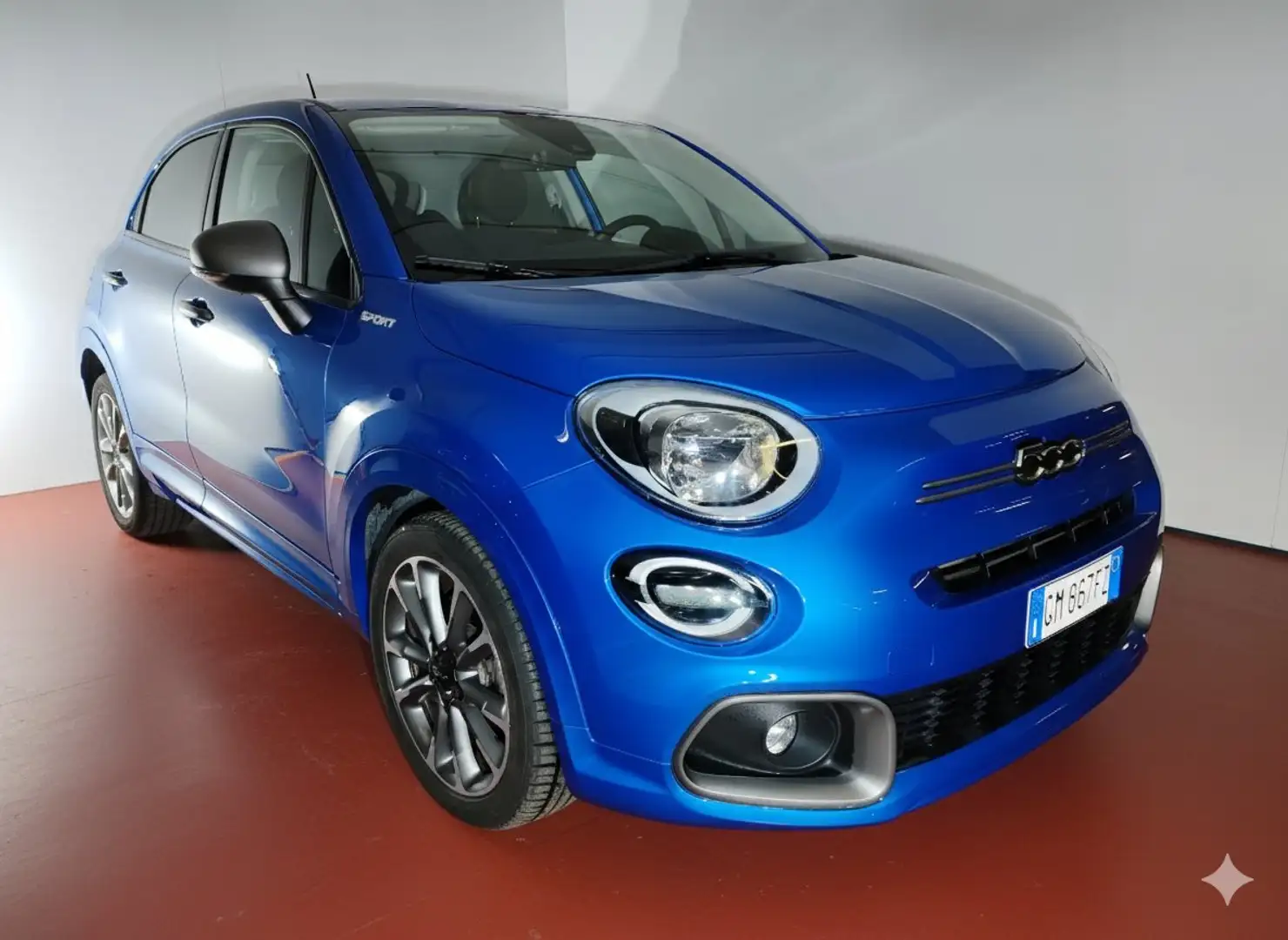 Fiat 500X 1.5 T4 hybrid 130cv Sport Auto Bleu - 1