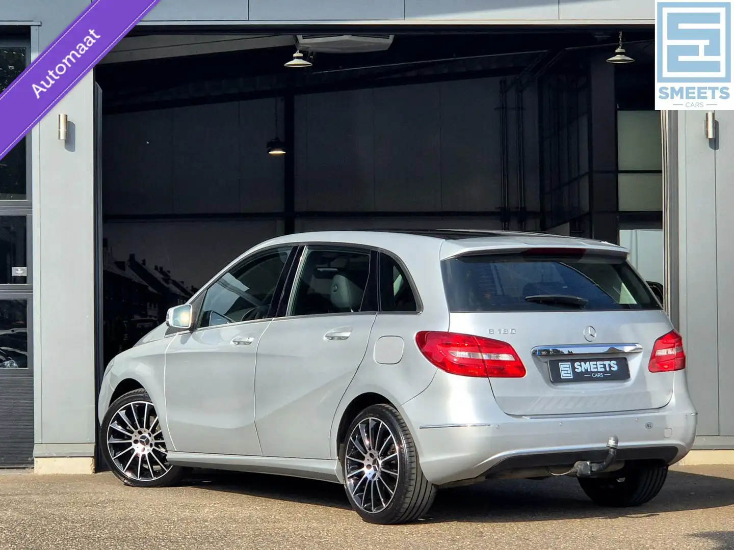 Mercedes-Benz B 180 Ambition Automaat |Nav|PDC|Airco|Trekh Zilver - 2
