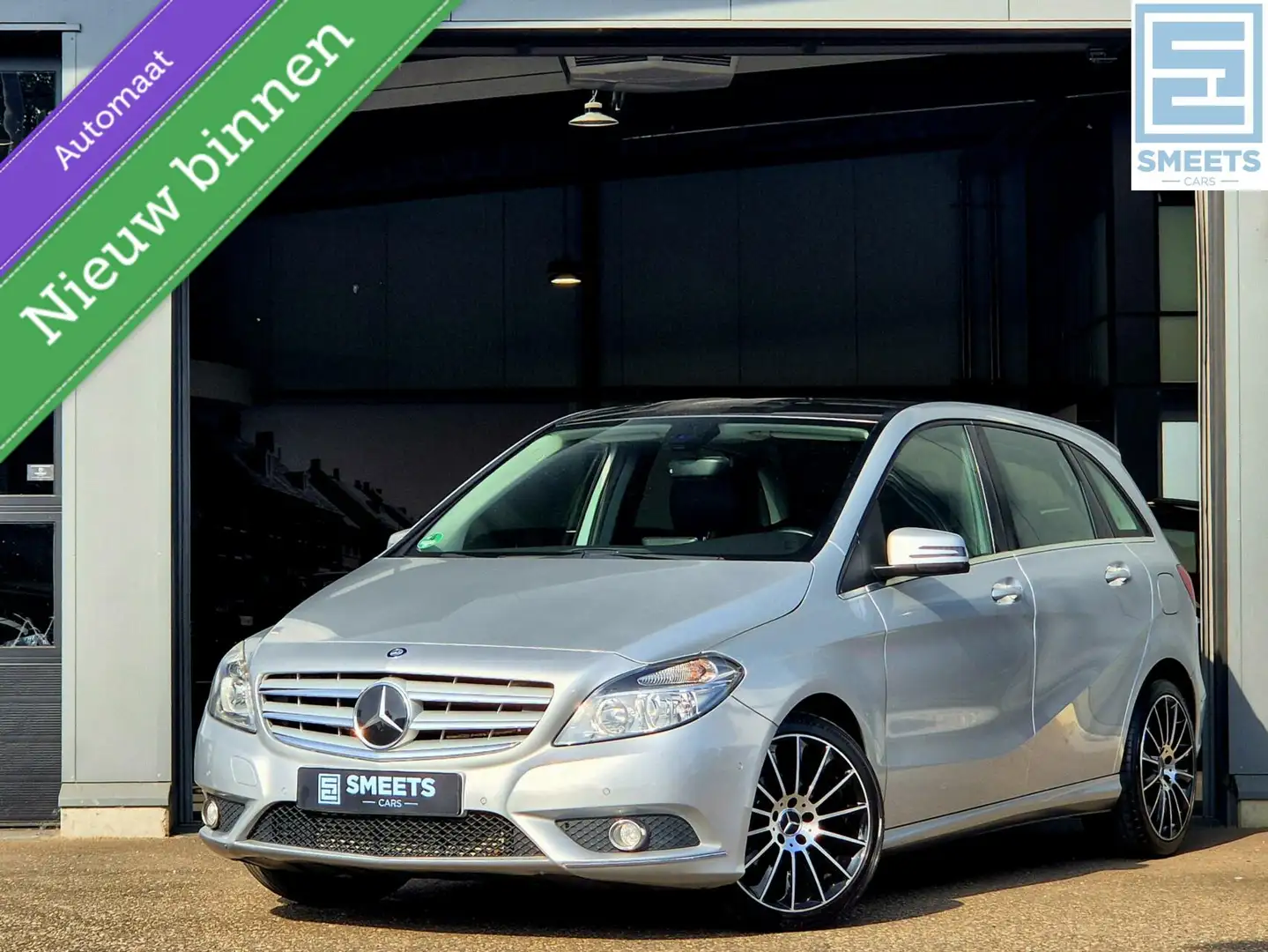Mercedes-Benz B 180 Ambition Automaat |Nav|PDC|Airco|Trekh Zilver - 1