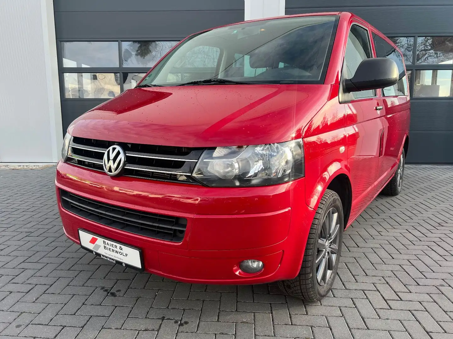 Volkswagen T5 Multivan Startline 4Motion Klima Scheckheft Rot - 2