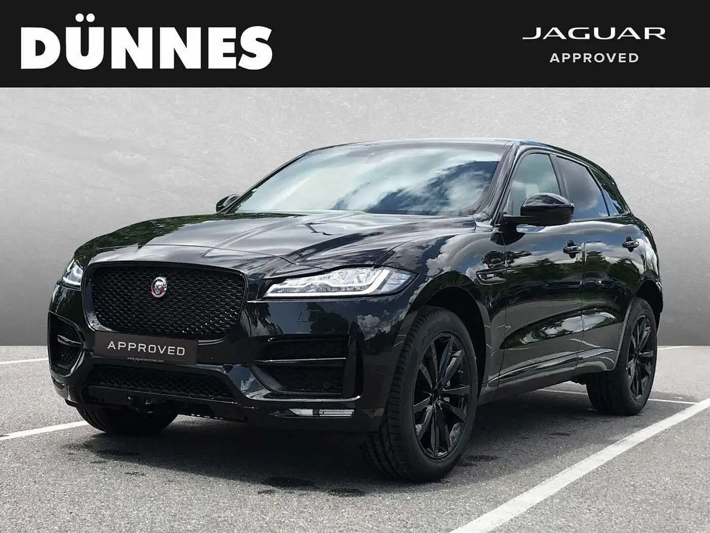 Jaguar F-Pace 30d AWD R-Sport Schwarz - 1