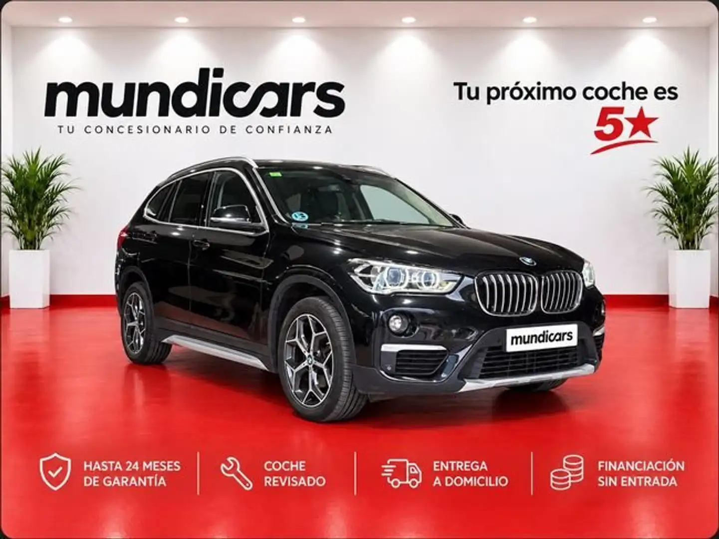 BMW X1 sDrive 18iA Negro - 1