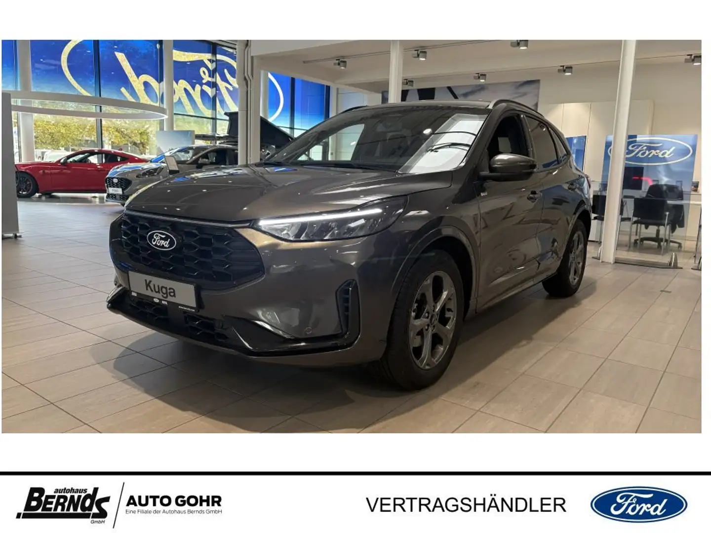 Ford Kuga 2.5 Duratec FHEV ST-LINE SHZ KLIMAAUT. PDC W.Pkt. Gris - 1