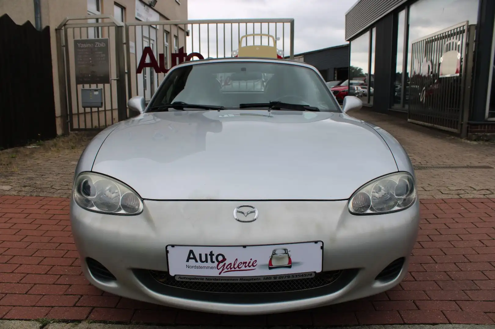 Mazda MX-5 1.6 i Roadster|Sitzheizung|BT|Freisprechein Argent - 2