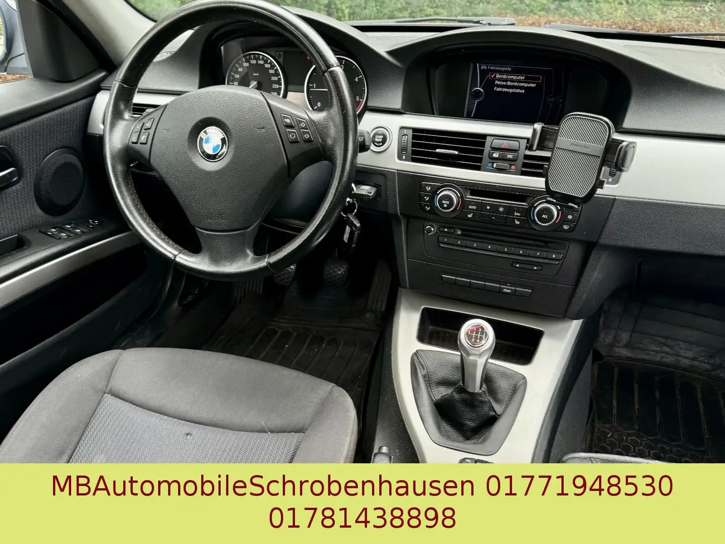 BMW 318 Baureihe 3 Touring 318d Silber - 2
