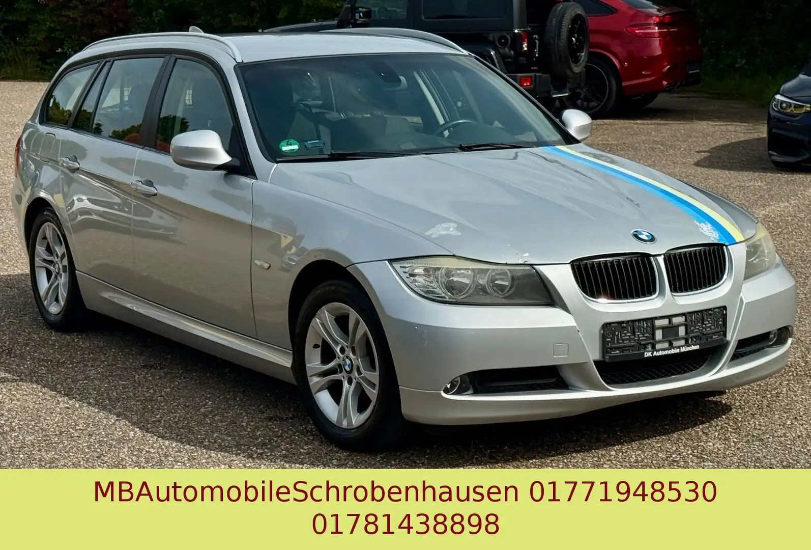 BMW 318 Baureihe 3 Touring 318d Silber - 1