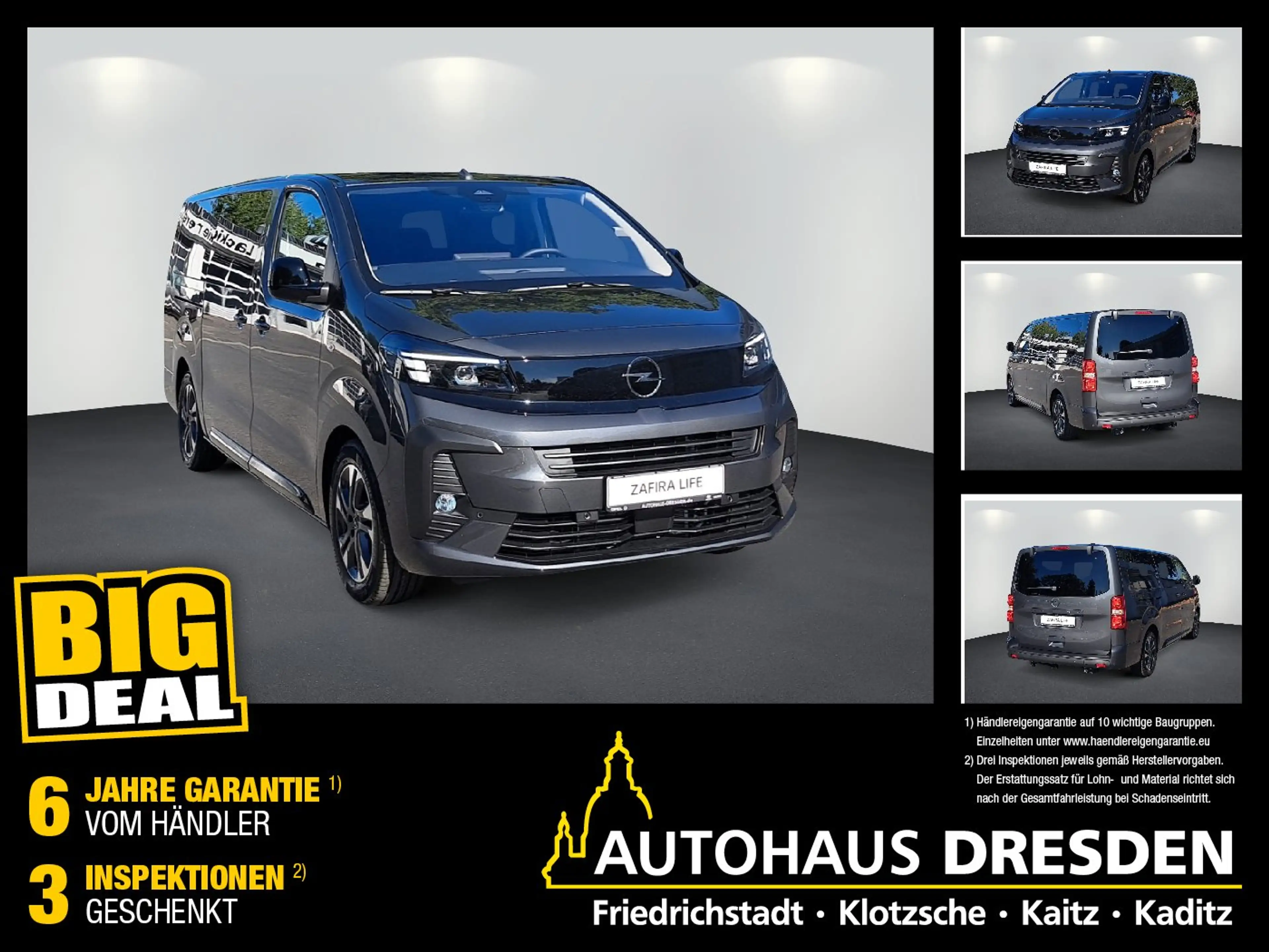 Opel Zafira Life 2.2 Diesel GS XL *MATRIX*STDHZ*AHK*LM