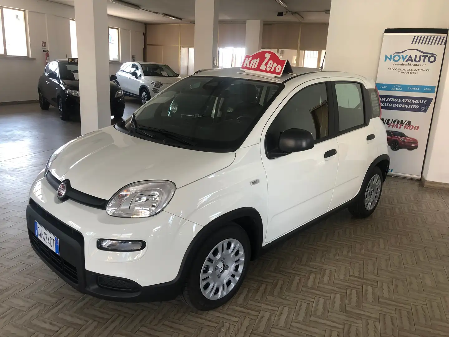 Fiat Panda Panda III 2024 1,0 firefly hybrid s&s 70cv Blanc - 1