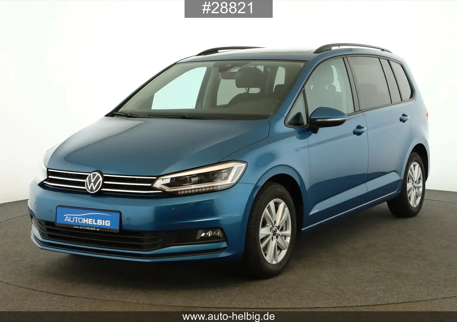 Volkswagen Touran Touran 2.0 TDI Comfortline #AHK#Pano#STHZ#ACC# Niebieski - 1