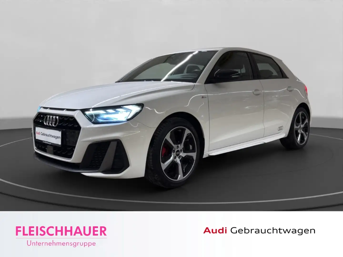 Audi A1 SB 40 TFSI S line LED+ACC+NAVI+RFK+SHZ+DC+DAB+CARP Weiß - 1