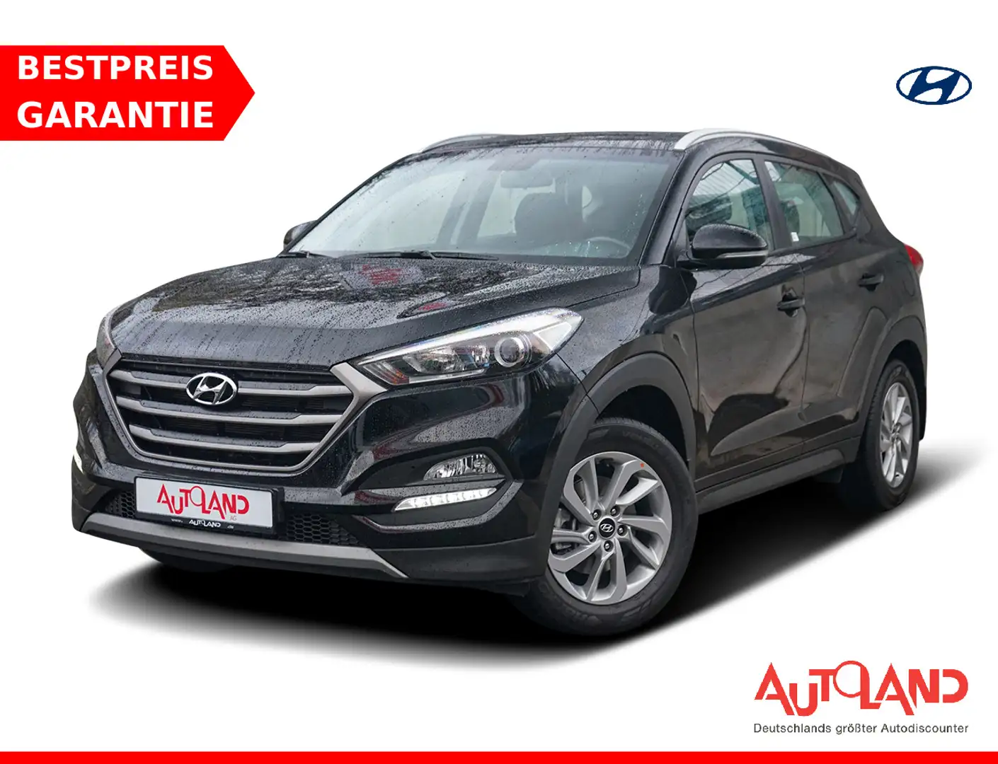Hyundai TUCSON 1.6 blue Advantage 2WD Navi Sitzheizung Negro - 1