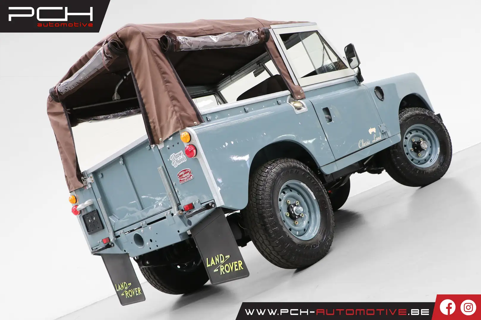 Land Rover Series III Cabriolet + Overdrive - FULLY RESTORED !!! - Kék - 2