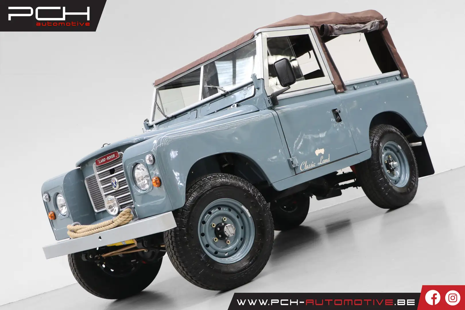 Land Rover Series III Cabriolet + Overdrive - FULLY RESTORED !!! - Синій - 1