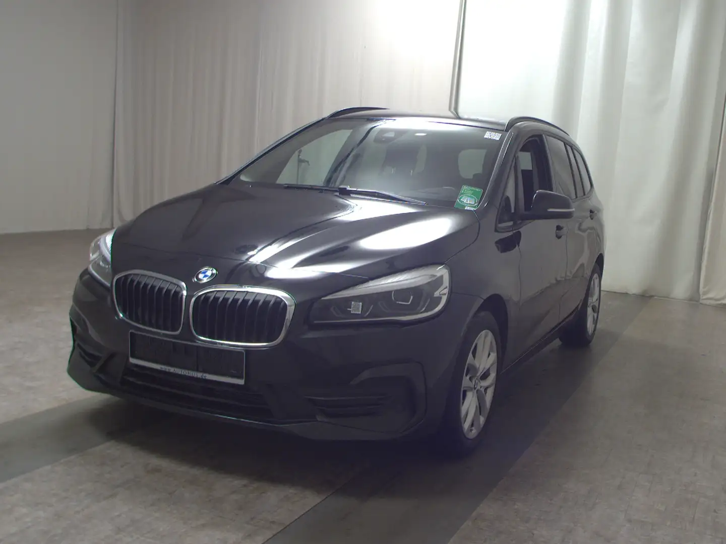 BMW 218 Gran Tourer Advantage Navi LED HuD AHK RFK Schwarz - 2