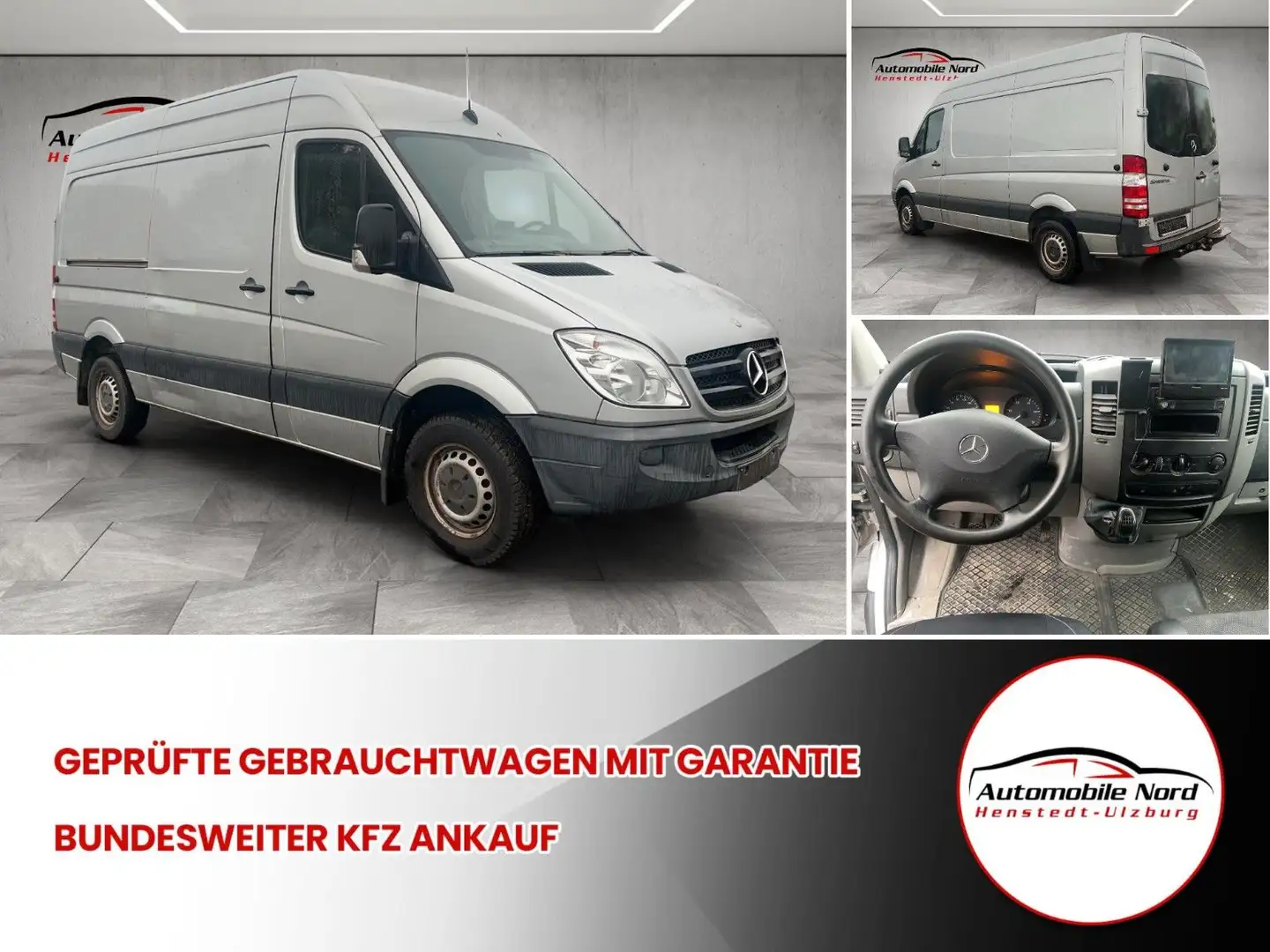 Mercedes-Benz Sprinter Kasten 316 CDI 163PS 3.5t Anhängelast Silber - 1