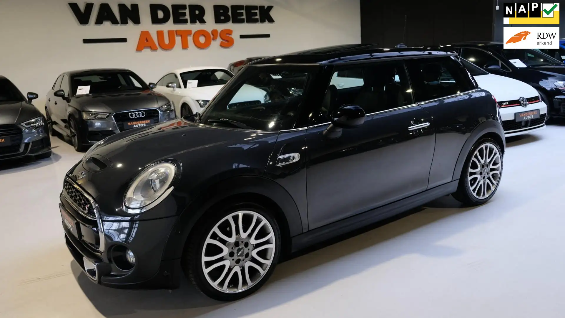 MINI John Cooper Works MINI 2.0 S Chili JCW HUD PANO VOL! Сірий - 1