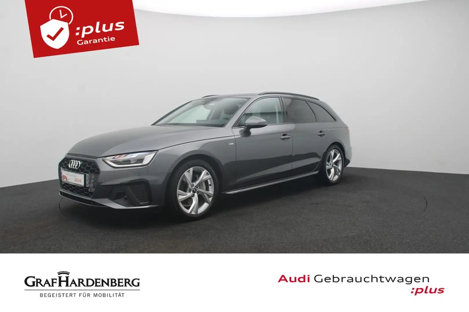 Audi A4 Avant 40 TDI S line LED Navi Pano Gris - 1
