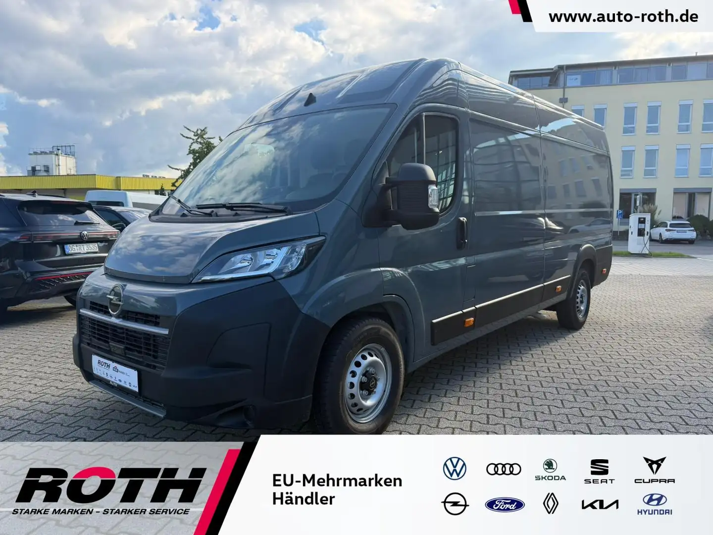 Opel Movano Kasten L4H2 35 *Kamera*AHK*PDC*GJR*DAB* Grau - 1