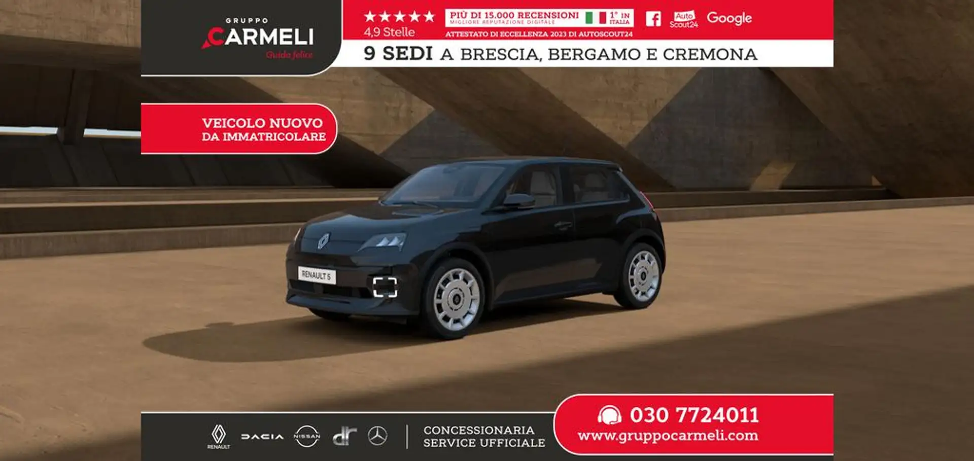 Renault R 5 enault Evolution urban range 120cv Nero - 1