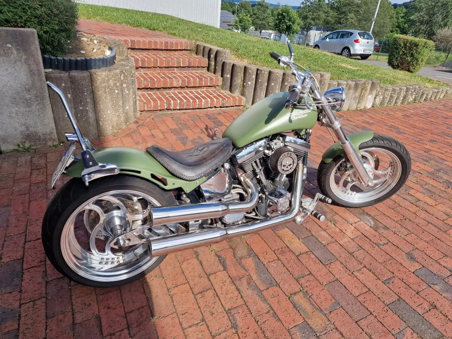 Harley-Davidson Heritage Softail Custom Evo 1340 Grün - 1