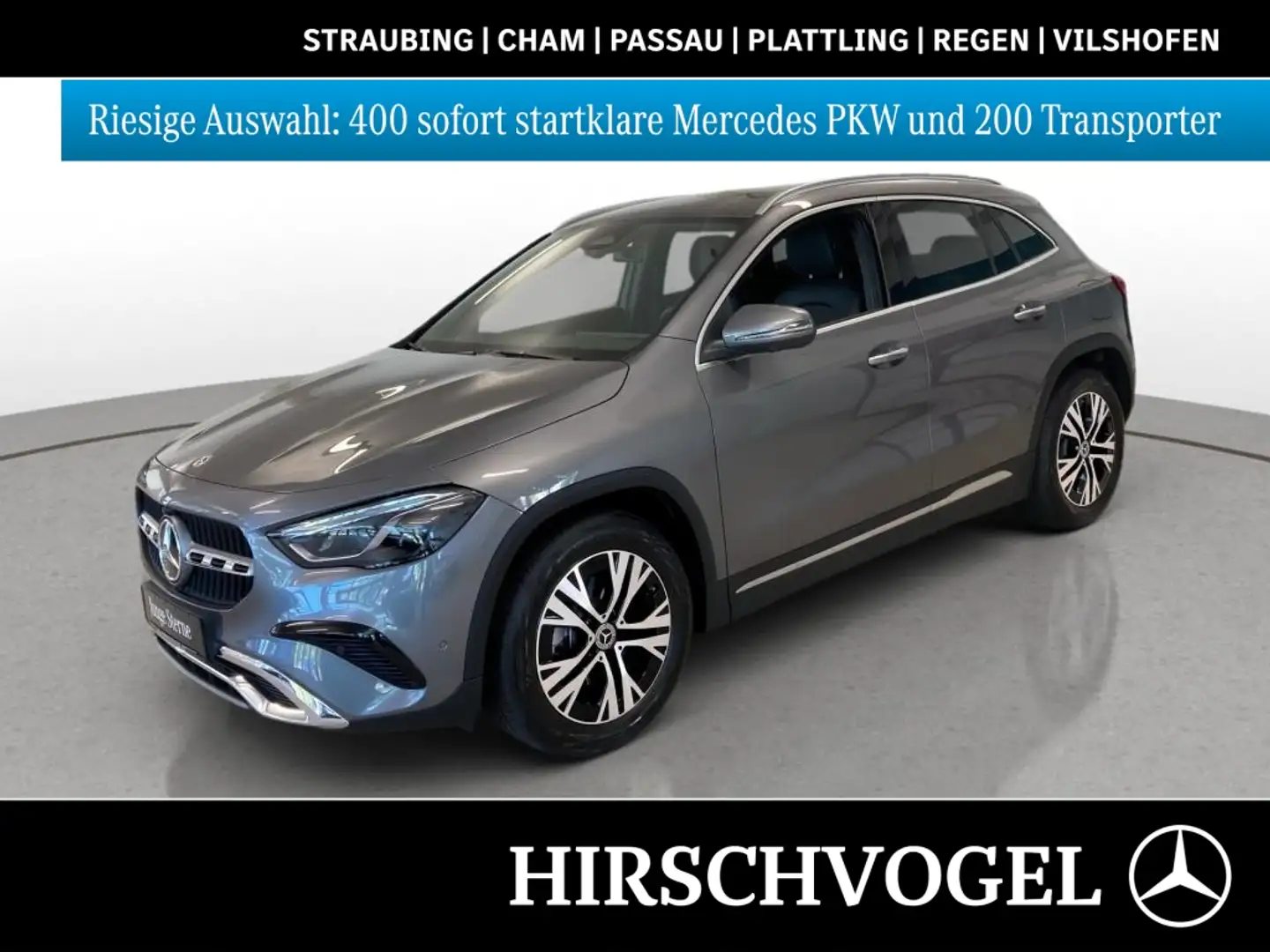 Mercedes-Benz GLA 180 Progressive Line+AHK+DISTR+KEYLESS+360°K Grau - 1