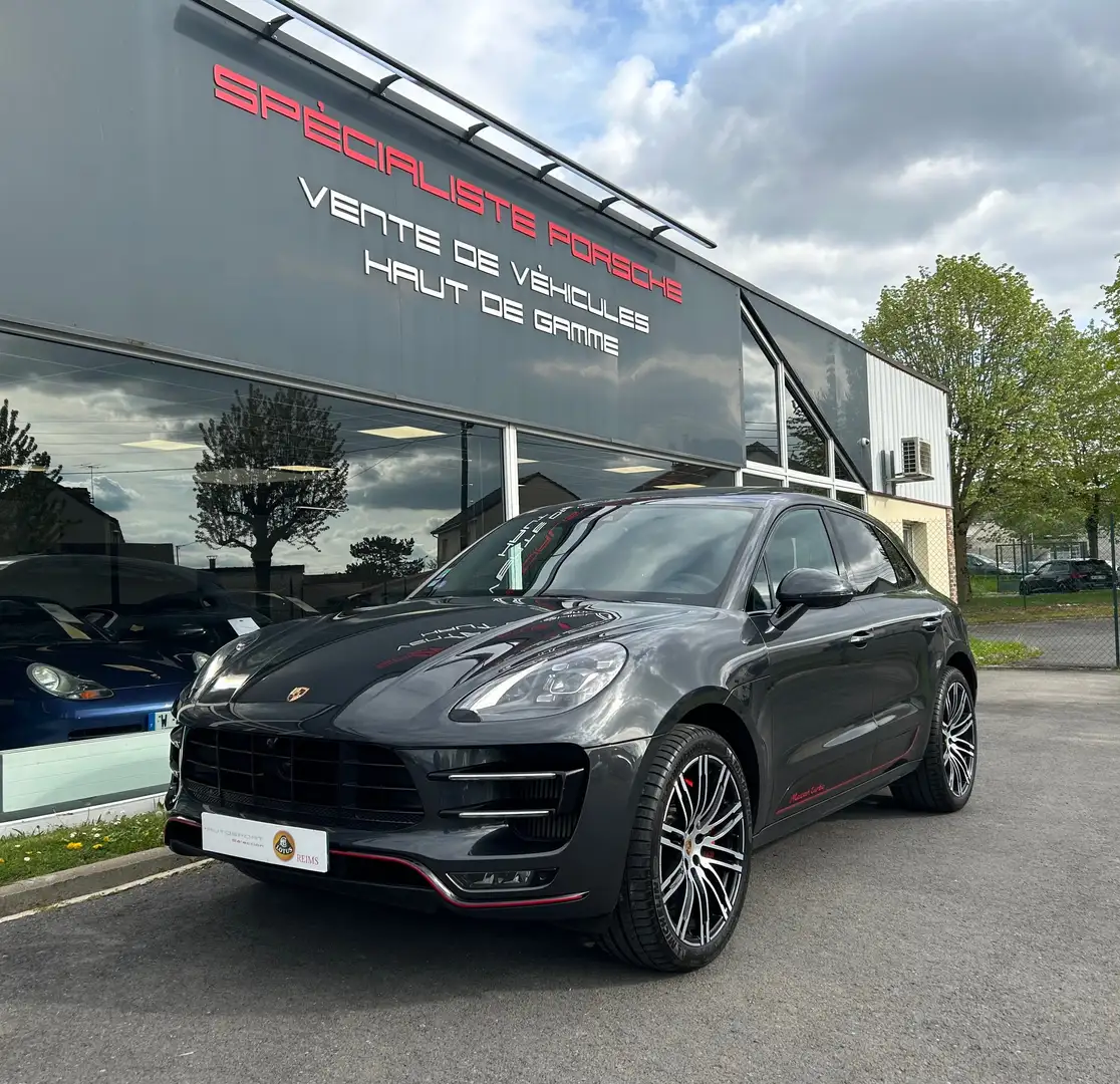 Porsche Macan Turbo 3.6 V6 440 ch Exclusive Performance Edition Gris - 1
