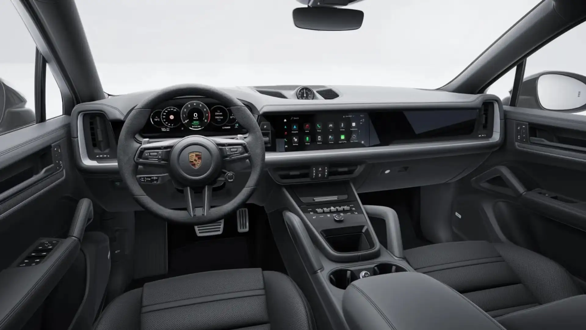 Porsche Cayenne S E-Hybrid Coupé Noir - 2