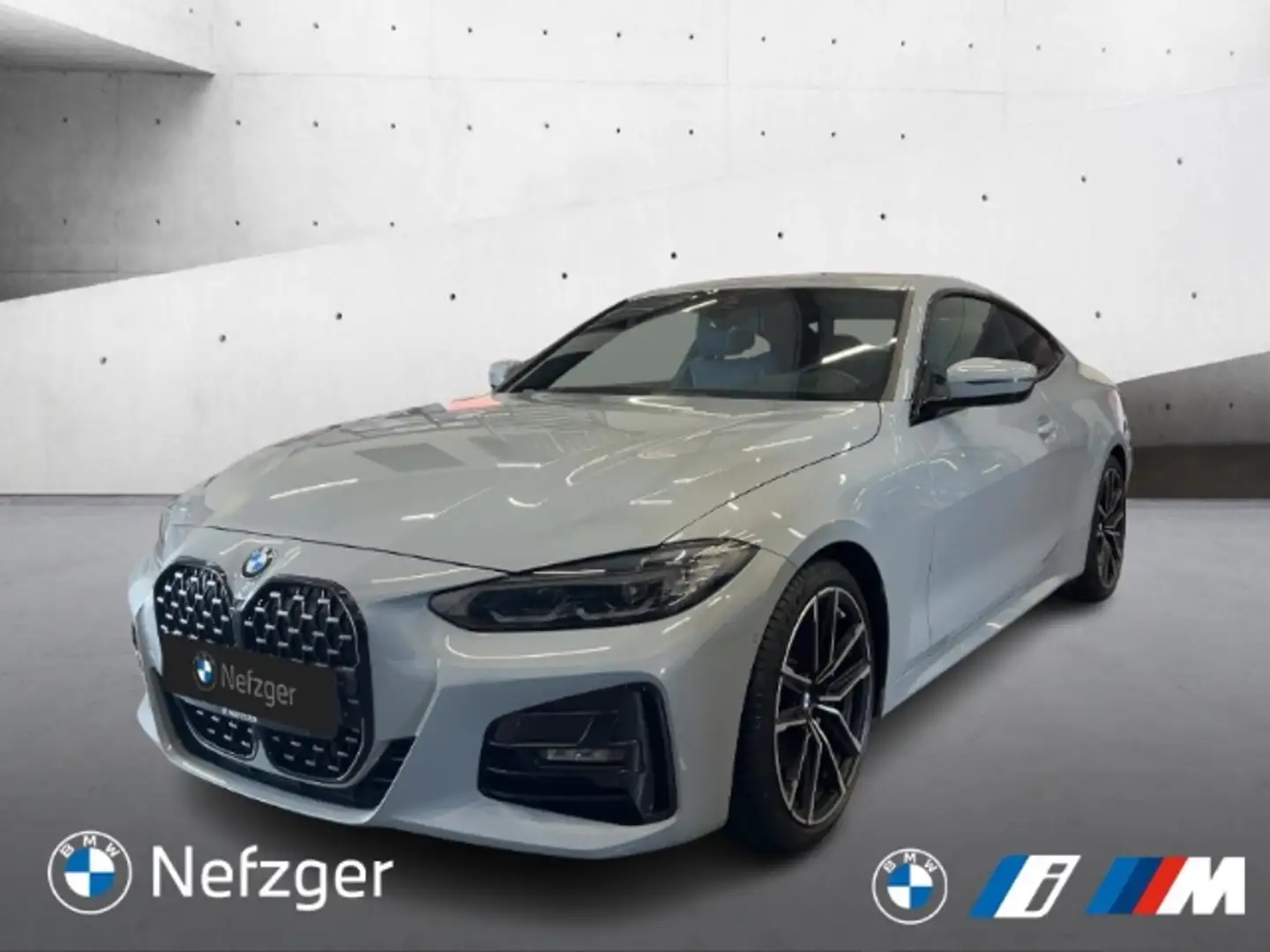 BMW 420 i Coupe M Sport Standhzg Glasdach H&K HUD Grau - 1