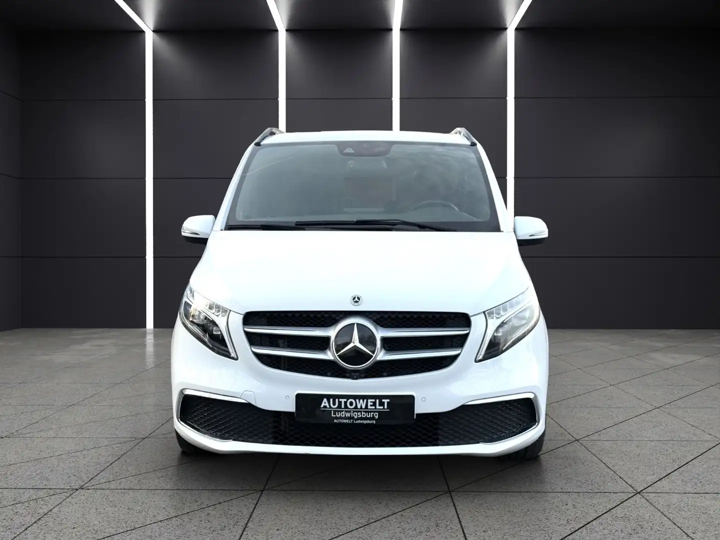 Mercedes-Benz V 250 V250d AVANTGARDE Lang Sportpaket TOP AUSSTATTUNG Weiß - 2