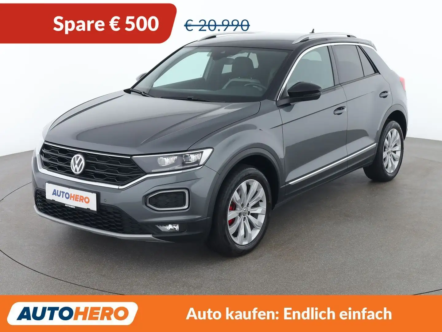 Volkswagen T-Roc 1.5 TSI ACT Sport Grau - 1