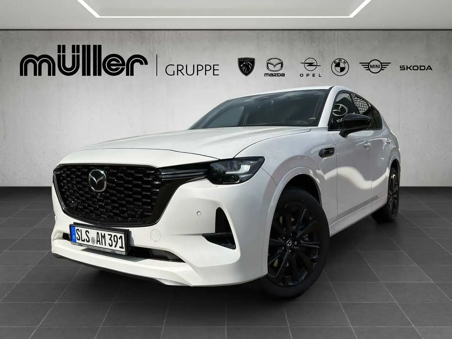 Mazda CX-60 PHEV 327 PS 8AT AWD HOMURA PLUS Weiß - 1